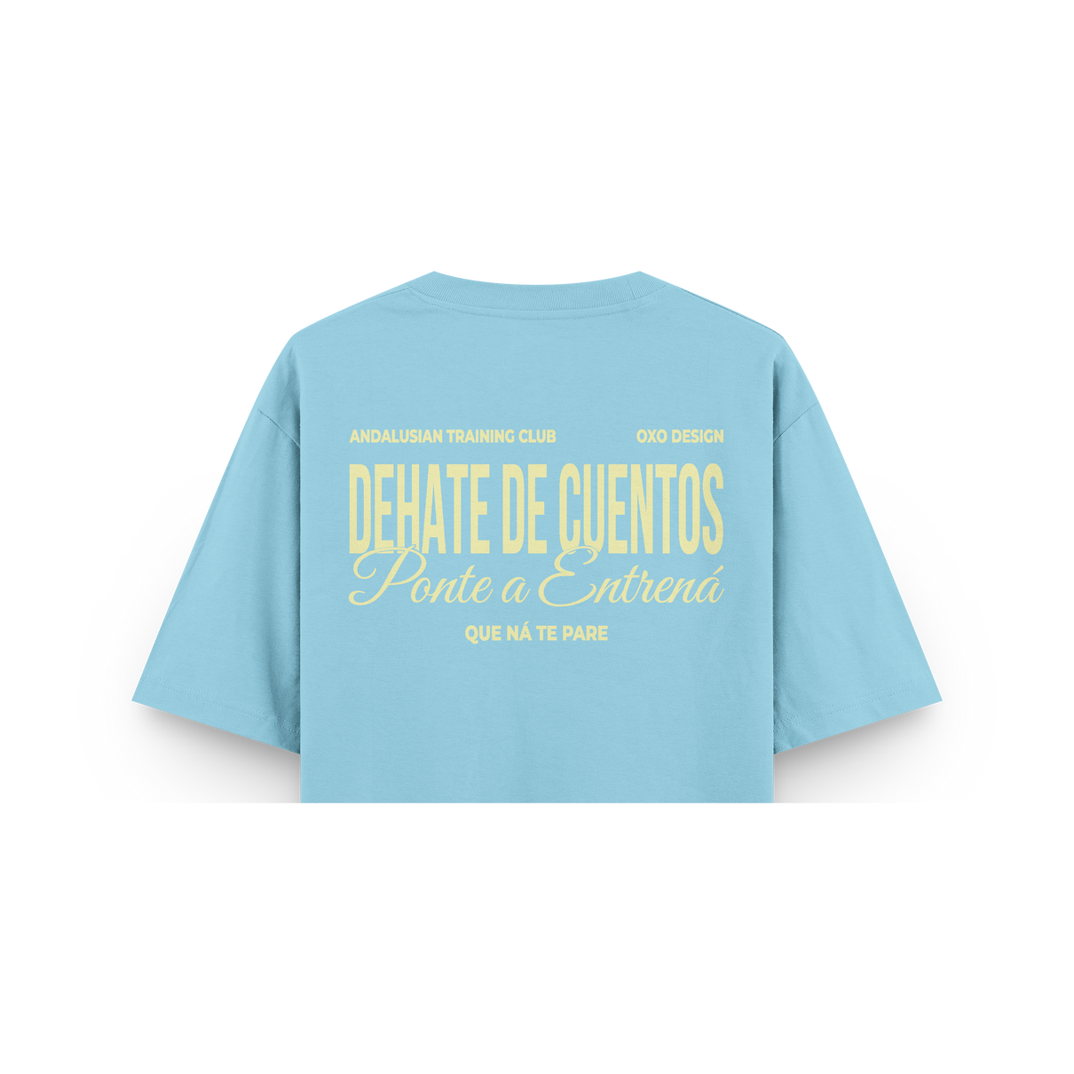 CROP TOP OVERSIZE CORTADO DÉHATE DE CUENTO