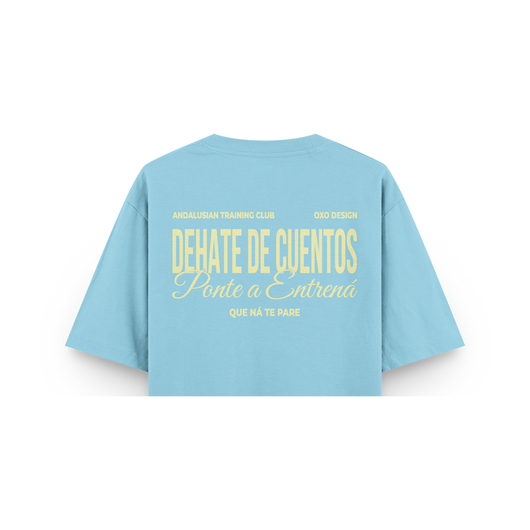 CROP TOP OVERSIZE CORTADO DÉHATE DE CUENTO