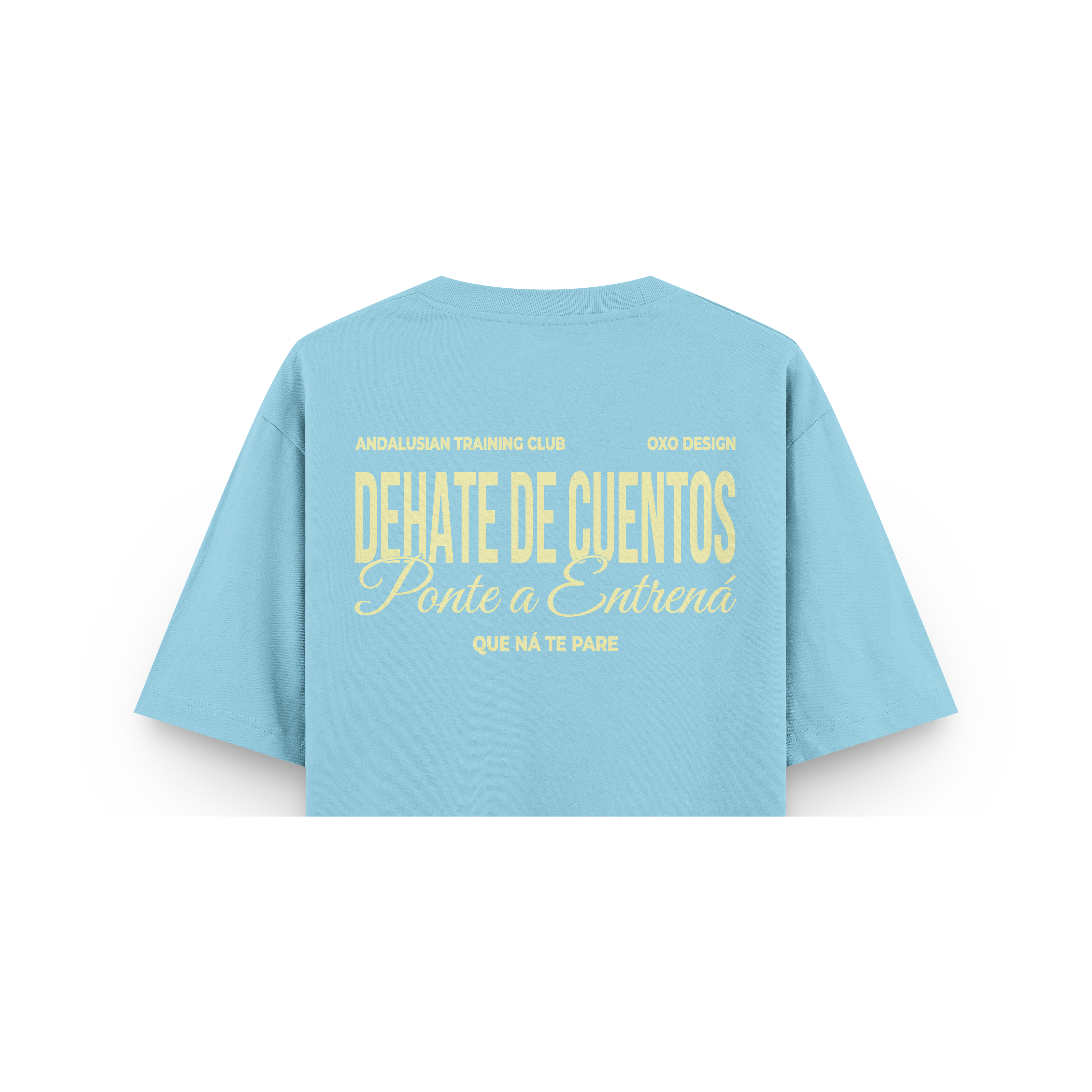 CROP TOP OVERSIZE CORTADO DÉHATE DE CUENTO