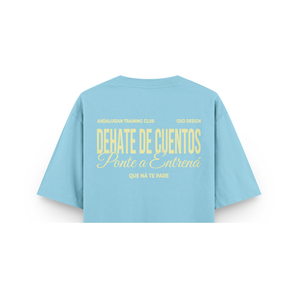 CROP TOP OVERSIZE CORTADO DÉHATE DE CUENTO