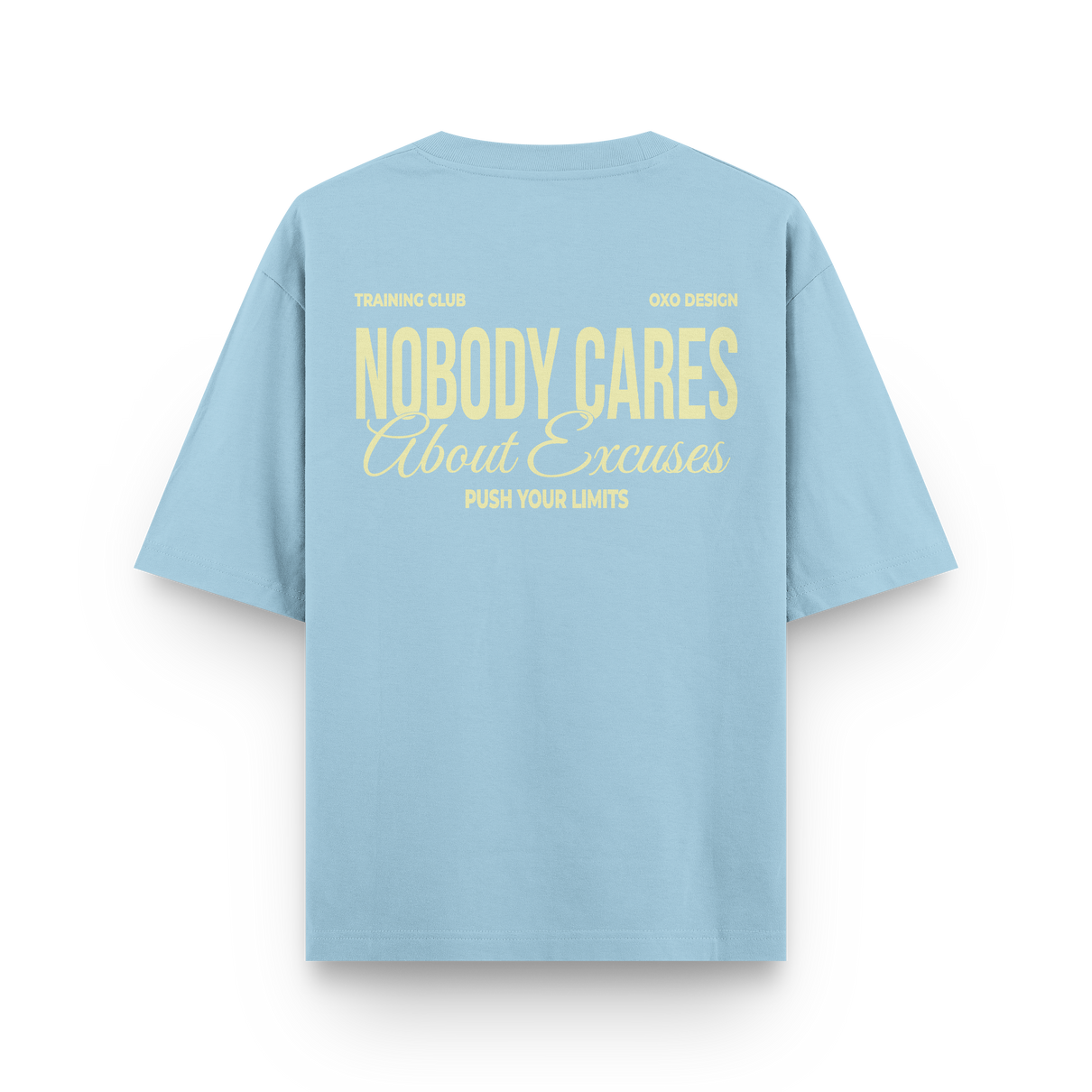 CAMISETA OVERSIZE NOBODY CARES