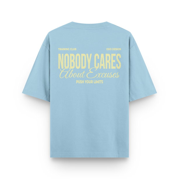 CAMISETA OVERSIZE NOBODY CARES