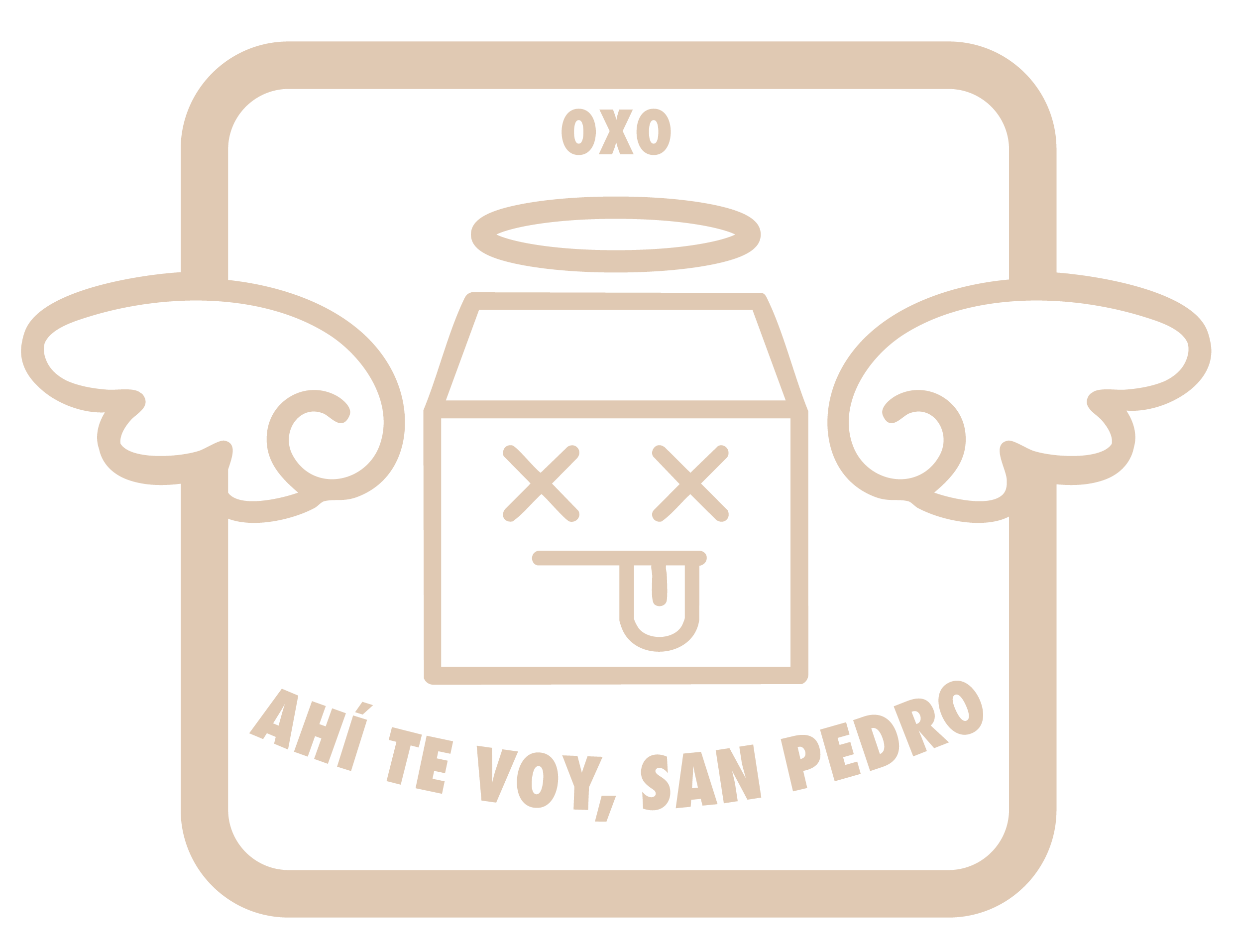 PARCHE 3D - AHÍ TE VOY