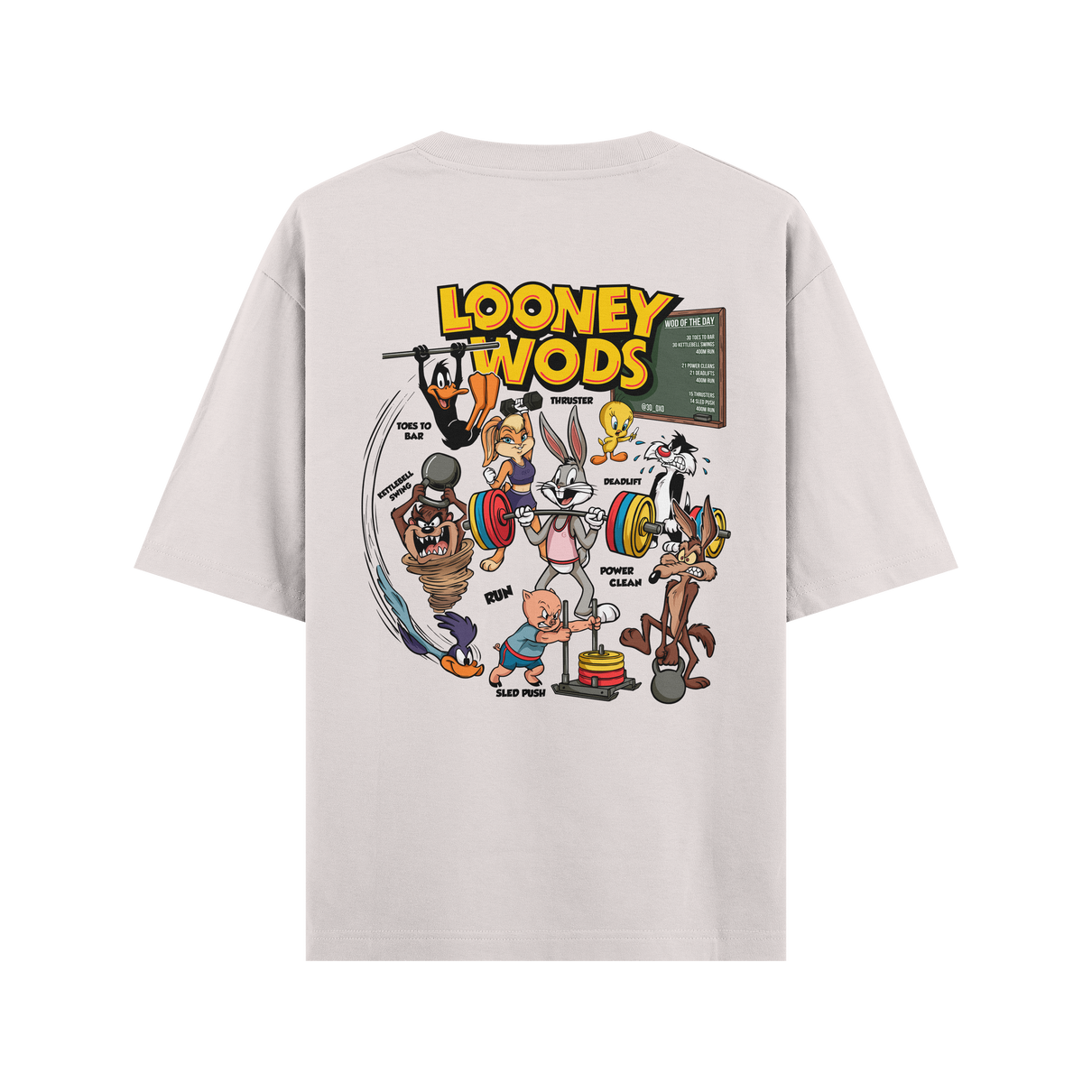 CAMISETA OVERSIZE LOONEY WODS