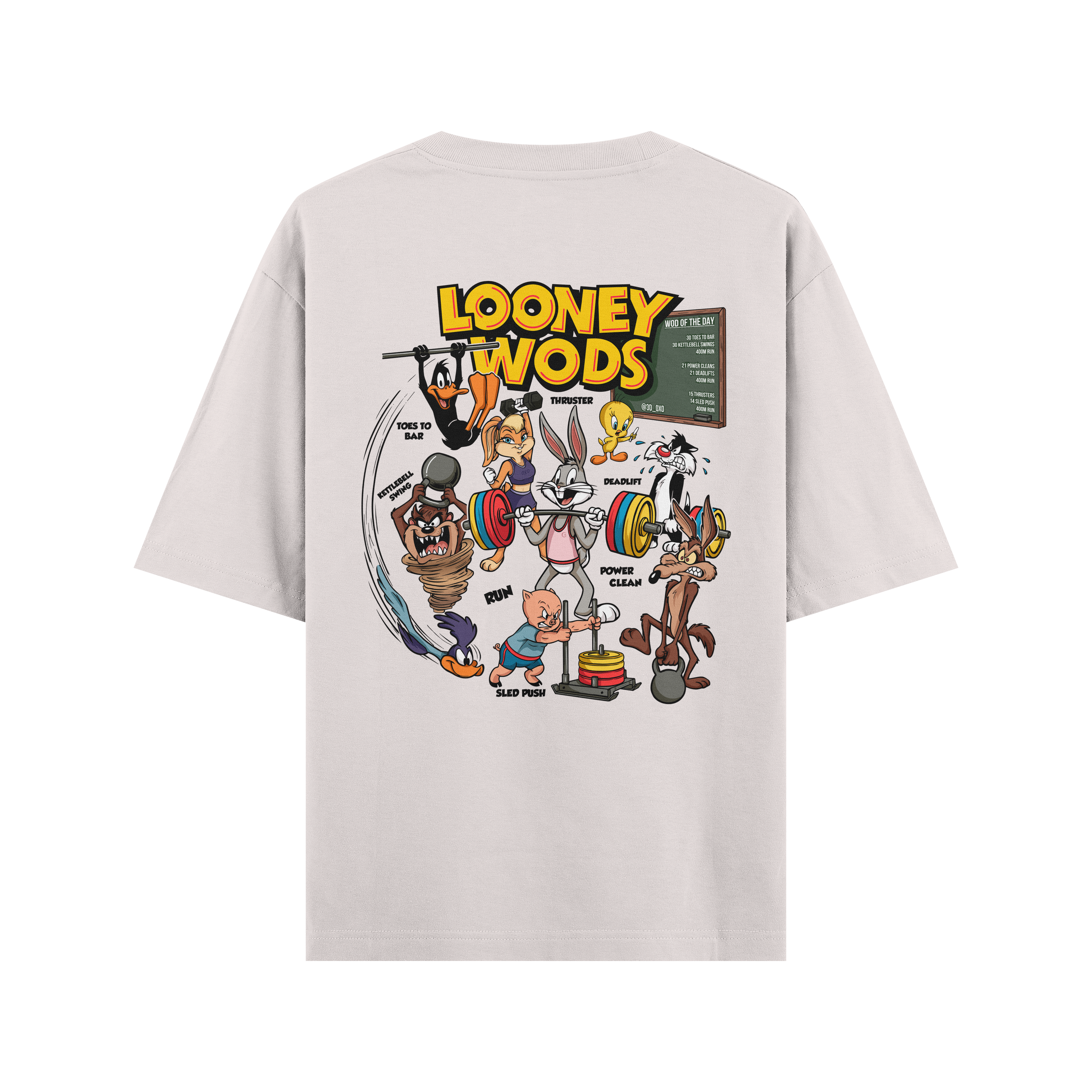 CAMISETA OVERSIZE LOONEY WODS
