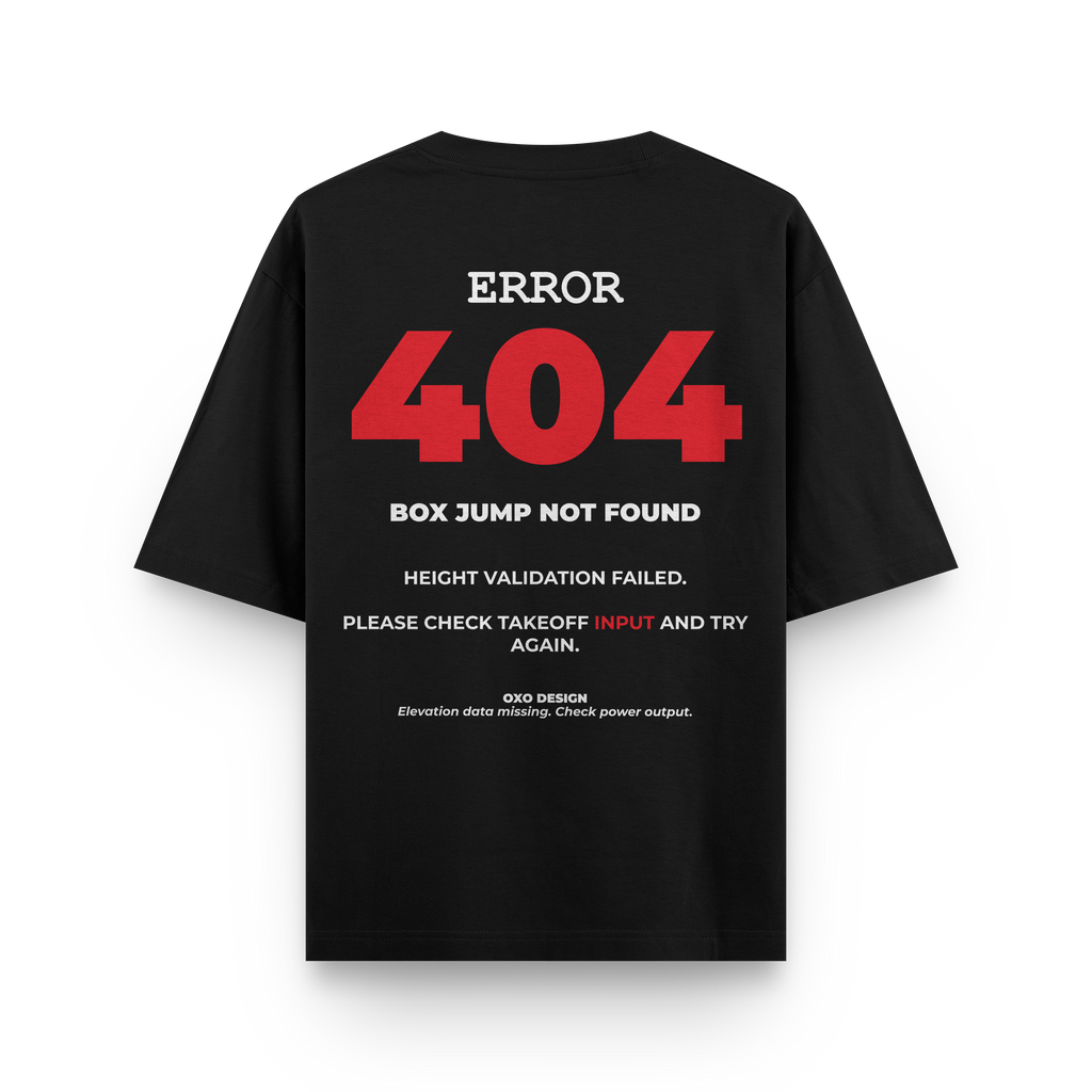 CAMISETA ERROR 404 - MOVEMENT NOT FOUND