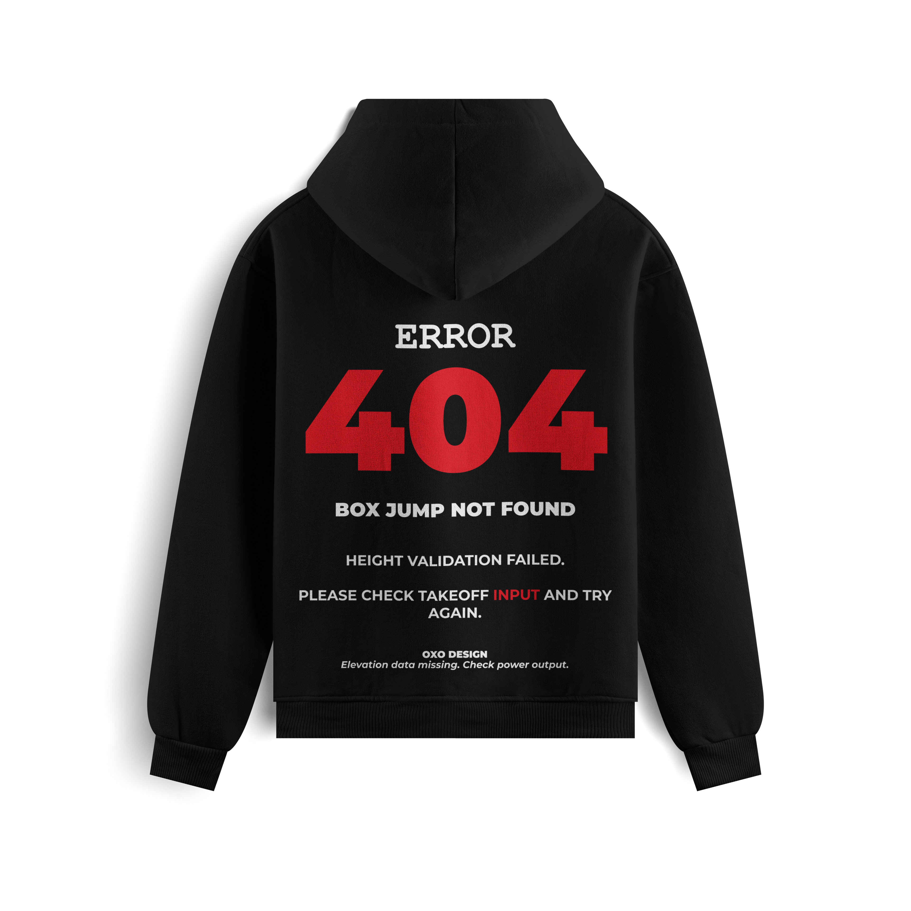 SUDADERA OVERSIZE ERROR 404 - MOVEMENT NOT FOUND