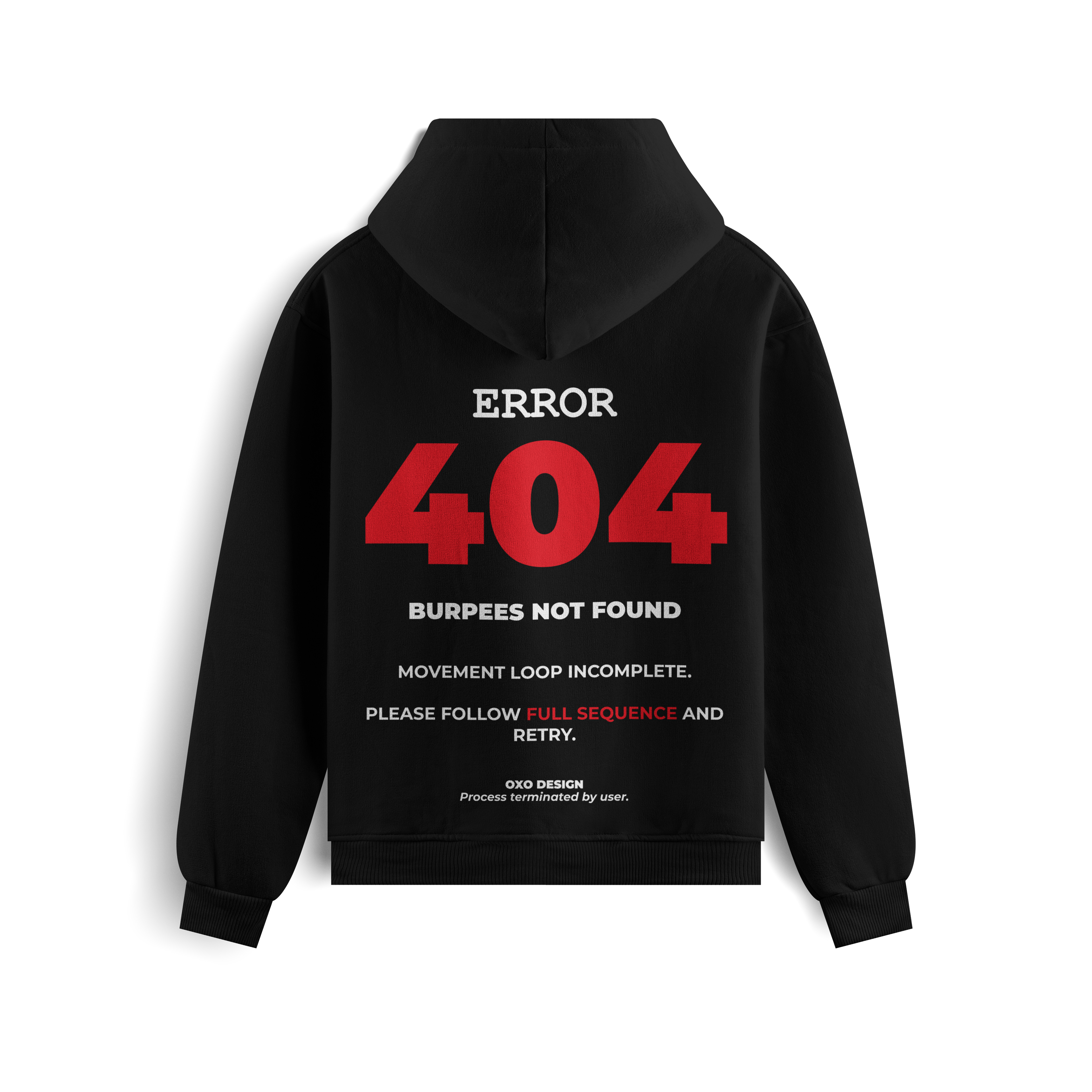 SUDADERA OVERSIZE ERROR 404 - MOVEMENT NOT FOUND