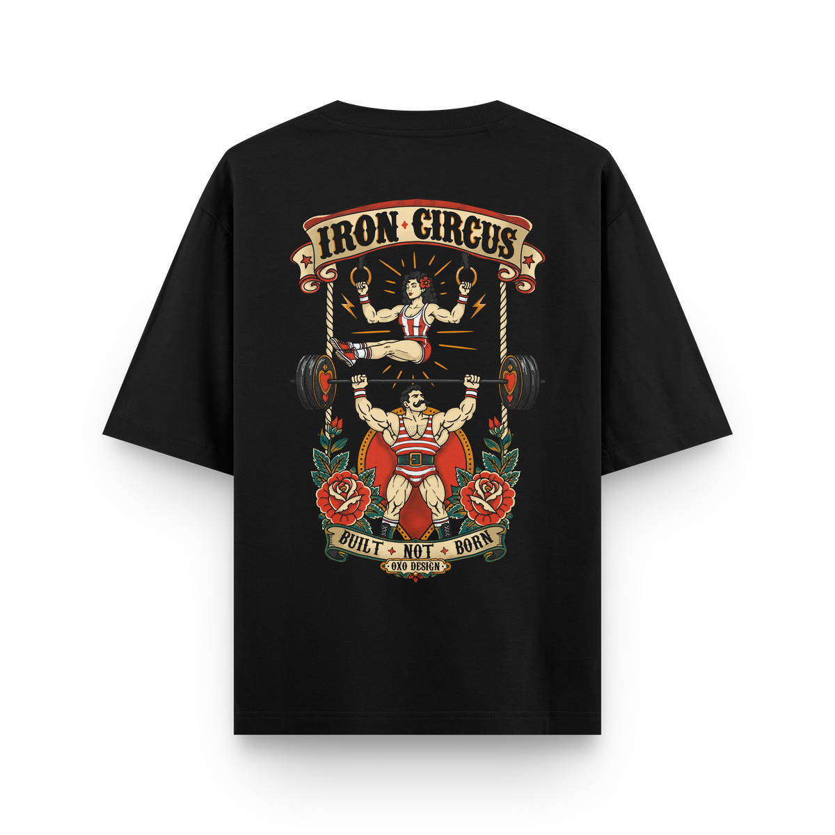 CAMISETA OVERSIZE IRON CIRCUS