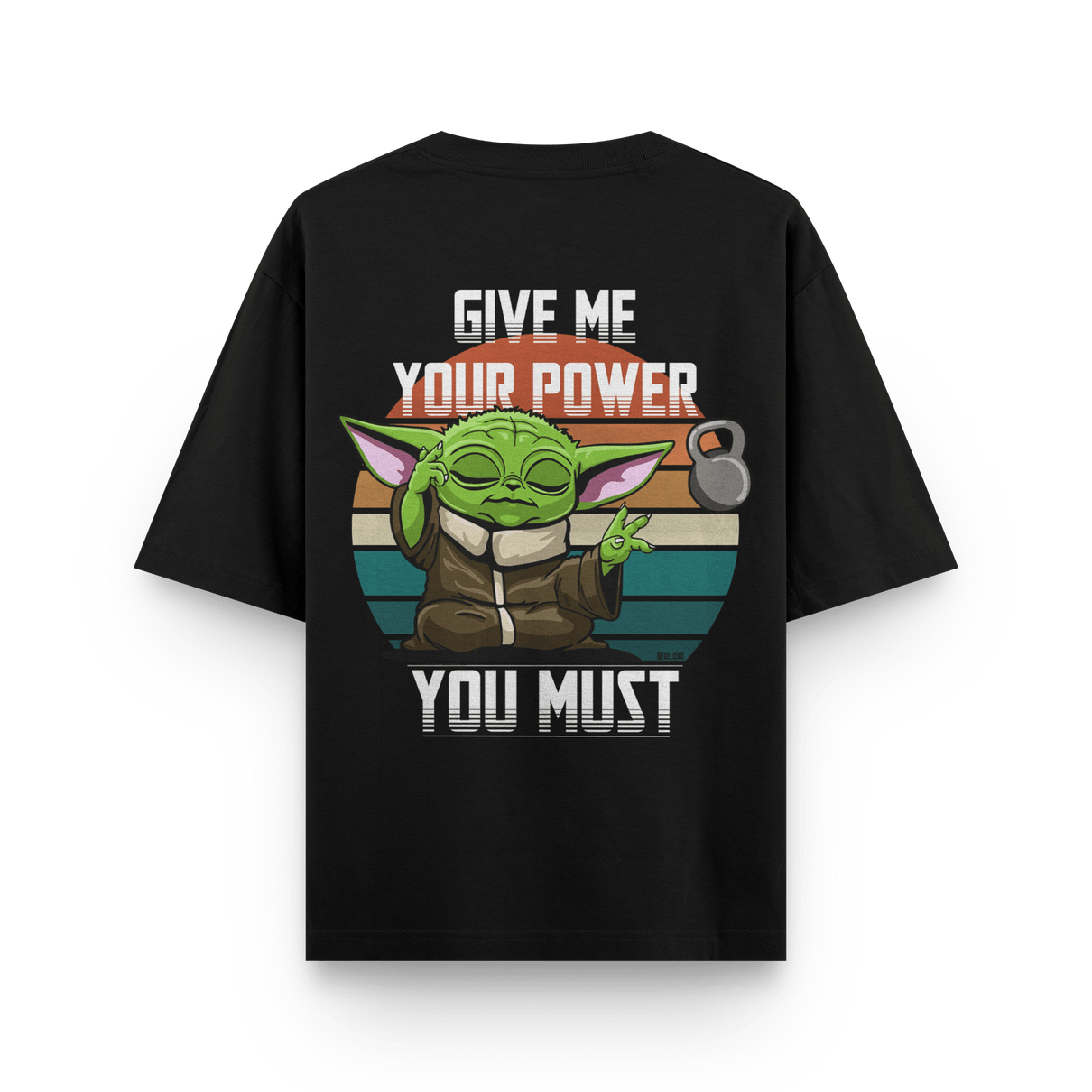 CAMISETA GIVE ME YOUR POWER - OXO DESIGN - CAMISETA - 