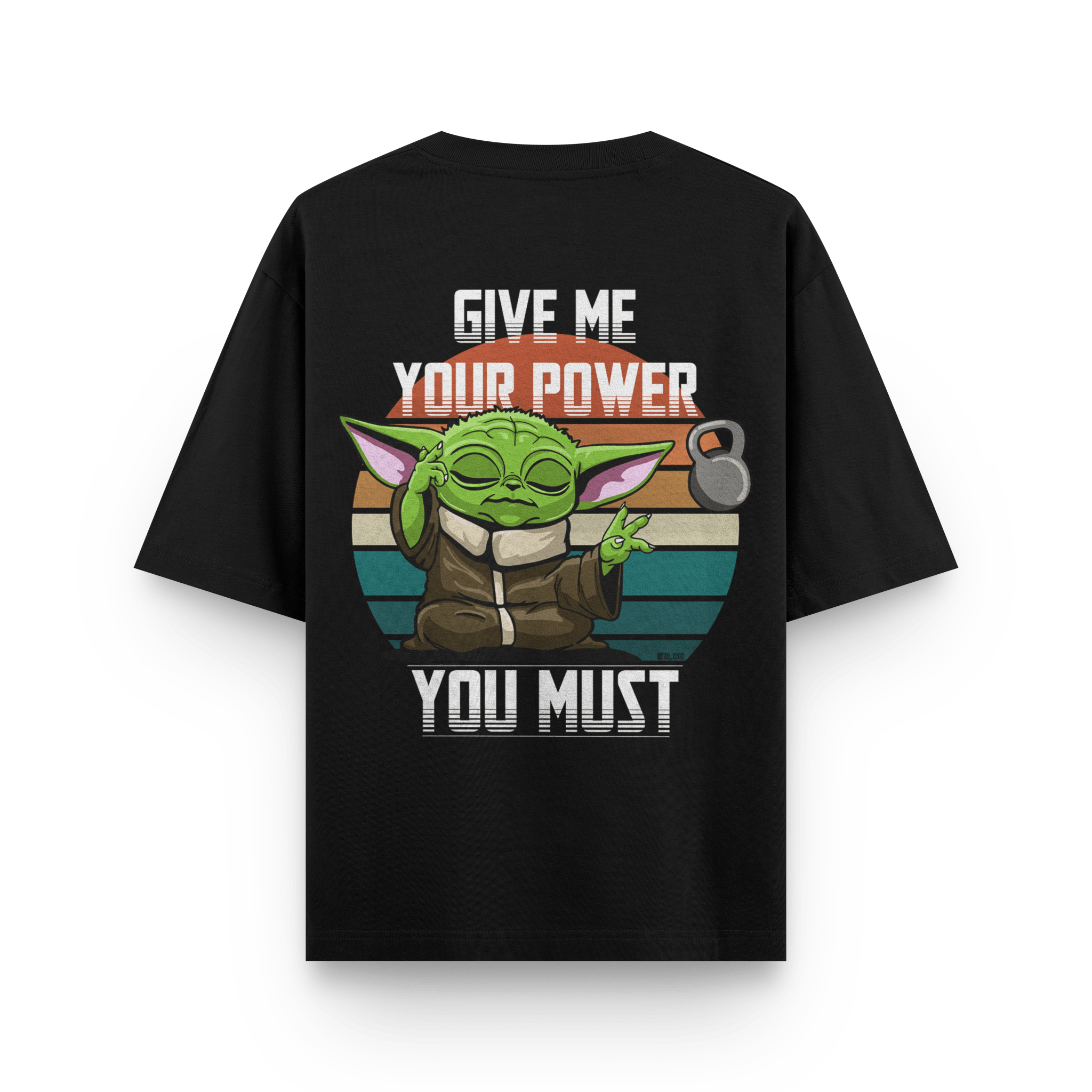 CAMISETA GIVE ME YOUR POWER - OXO DESIGN - CAMISETA - 