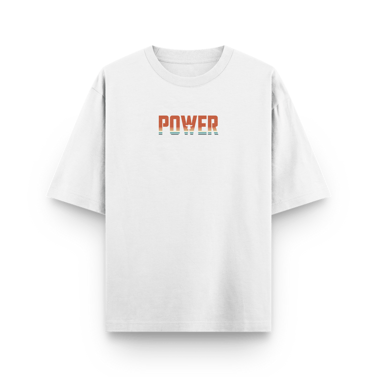 CAMISETA GIVE ME YOUR POWER - OXO DESIGN - CAMISETA - 