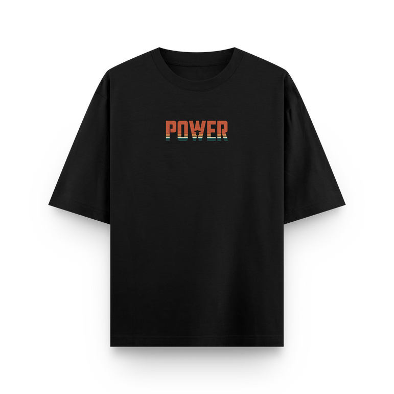 CAMISETA GIVE ME YOUR POWER - OXO DESIGN - CAMISETA - 