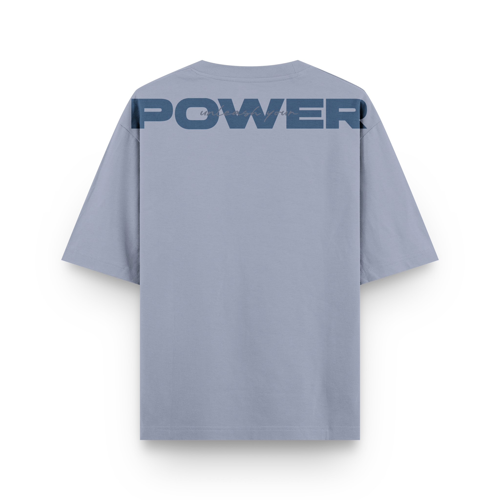 CAMISETA OVERSIZE AZUL ZEN - OXO DESIGN - CAMISETA OVERSIZE - 