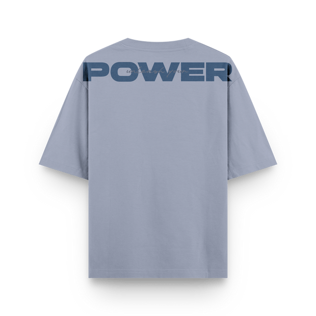 CAMISETA OVERSIZE AZUL ZEN - OXO DESIGN - CAMISETA OVERSIZE - 