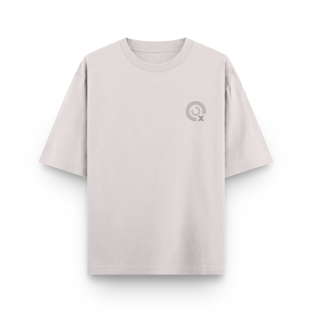 CAMISETA OVERSIZE BEIGE - OXO DESIGN - CAMISETA OVERSIZE - 