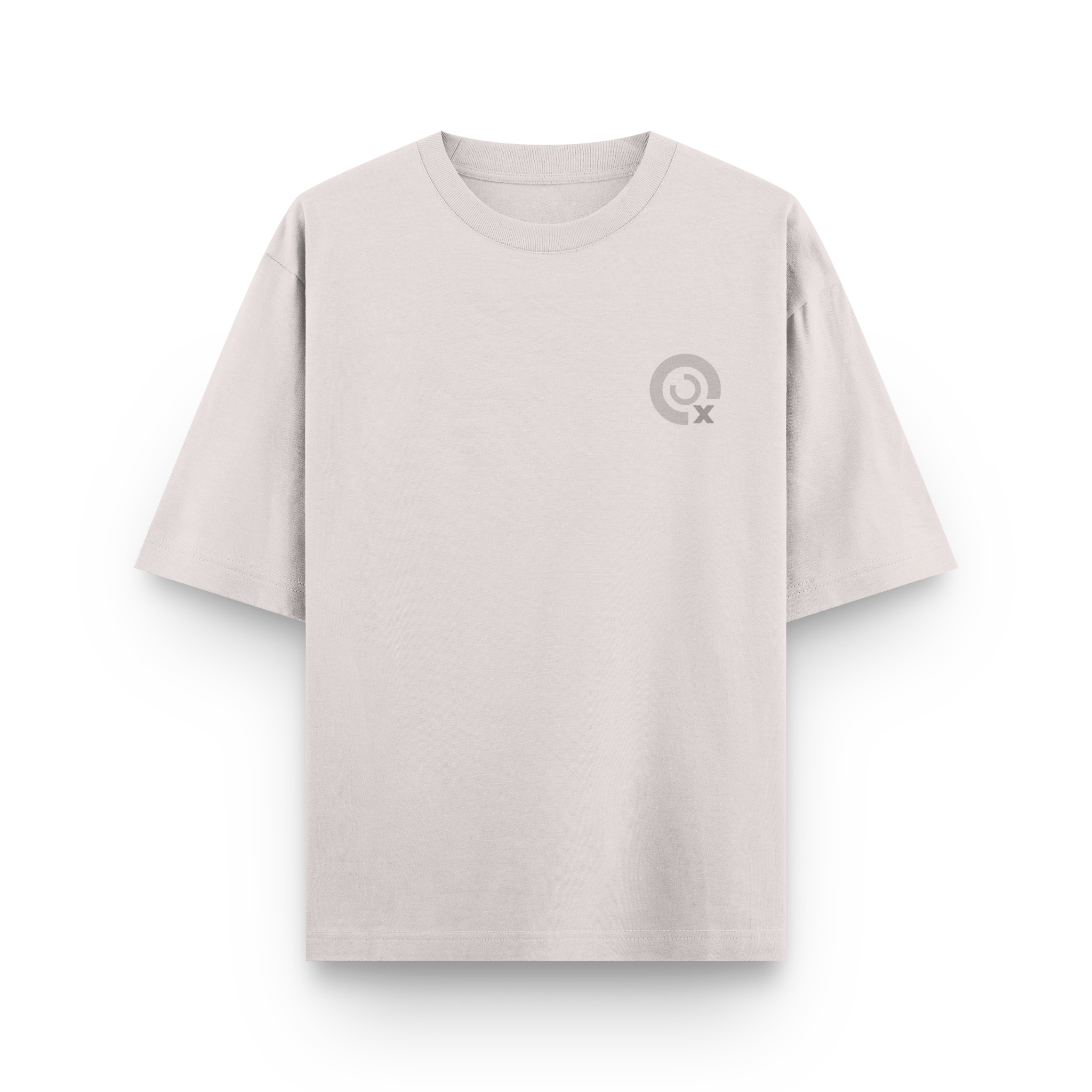 CAMISETA OVERSIZE BEIGE - OXO DESIGN - CAMISETA OVERSIZE - 