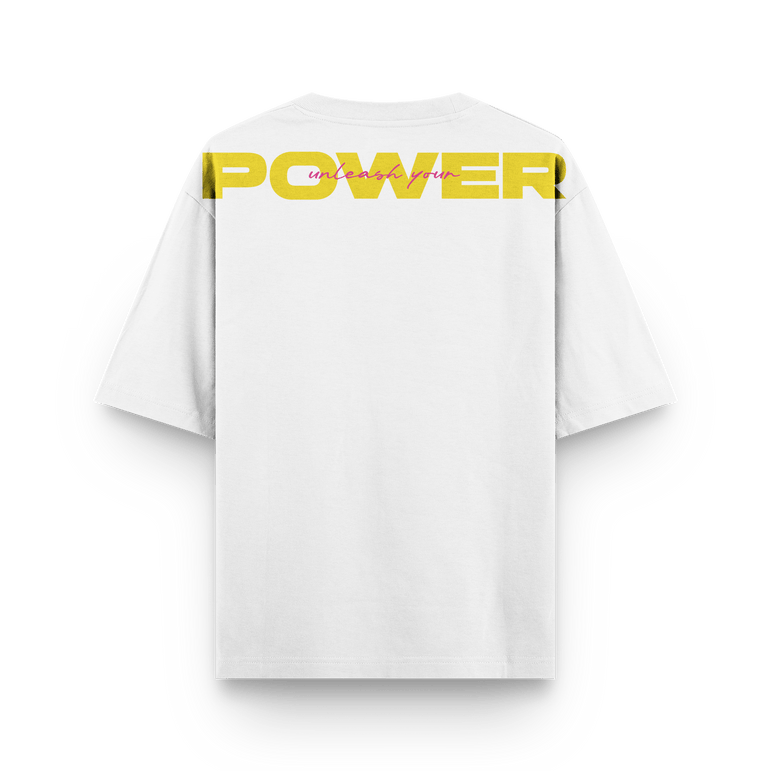 CAMISETA OVERSIZE BLANCA - OXO DESIGN - CAMISETA OVERSIZE - 