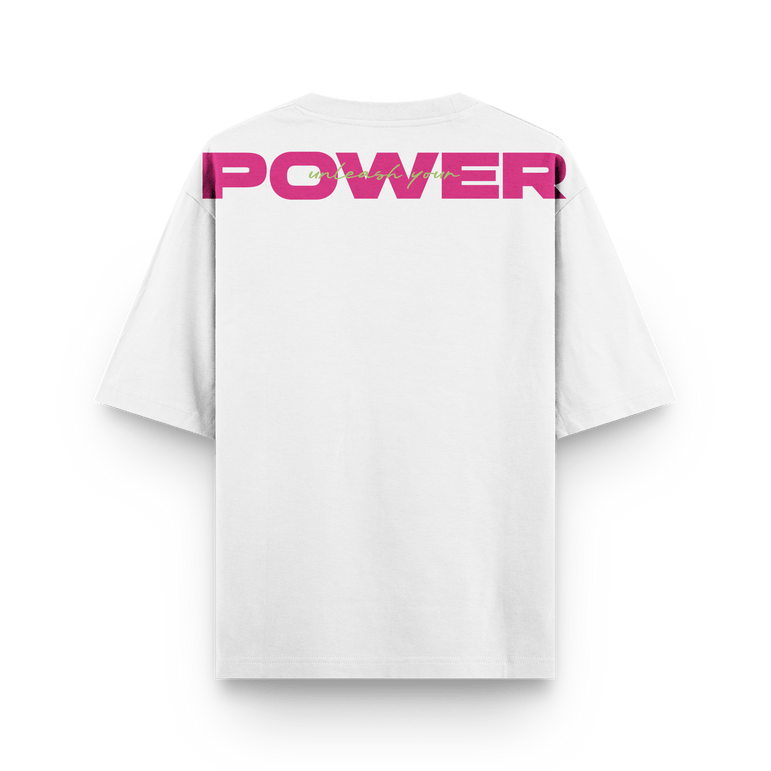 CAMISETA OVERSIZE BLANCA - OXO DESIGN - CAMISETA OVERSIZE - 