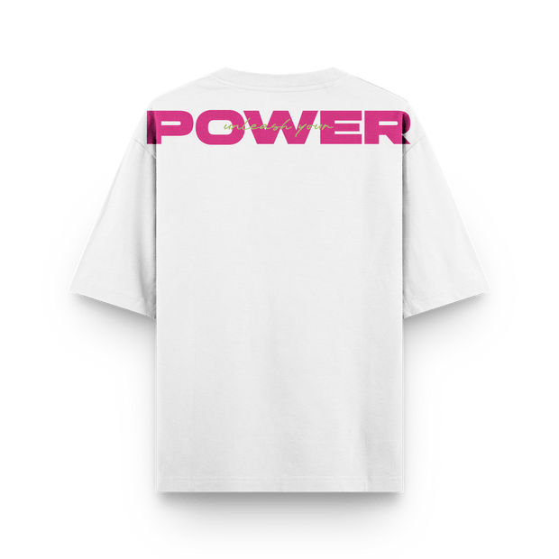 CAMISETA OVERSIZE BLANCA - OXO DESIGN - CAMISETA OVERSIZE - 