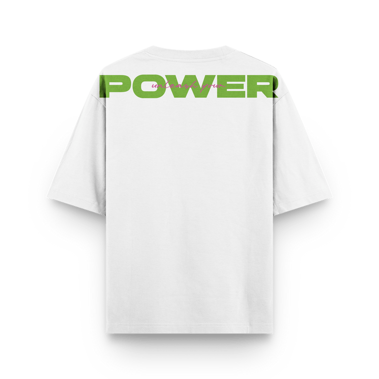 CAMISETA OVERSIZE BLANCA - OXO DESIGN - CAMISETA OVERSIZE - 
