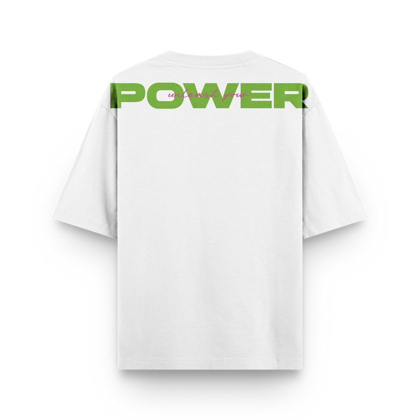 CAMISETA OVERSIZE BLANCA - OXO DESIGN - CAMISETA OVERSIZE - 