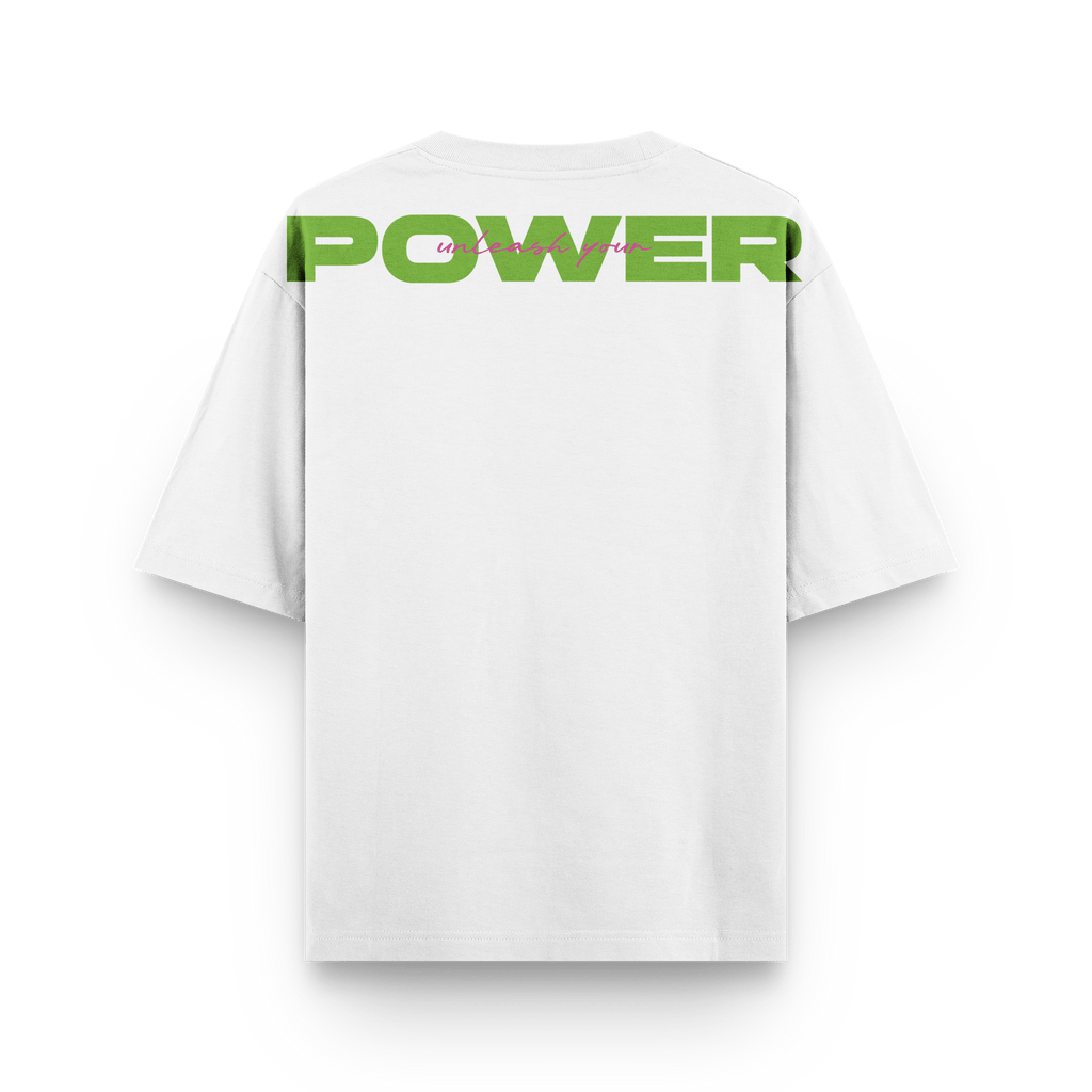 CAMISETA OVERSIZE BLANCA - OXO DESIGN - CAMISETA OVERSIZE - 