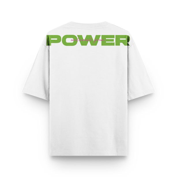 CAMISETA OVERSIZE BLANCA - OXO DESIGN - CAMISETA OVERSIZE - 