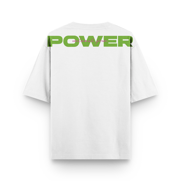 CAMISETA OVERSIZE BLANCA - OXO DESIGN - CAMISETA OVERSIZE - 