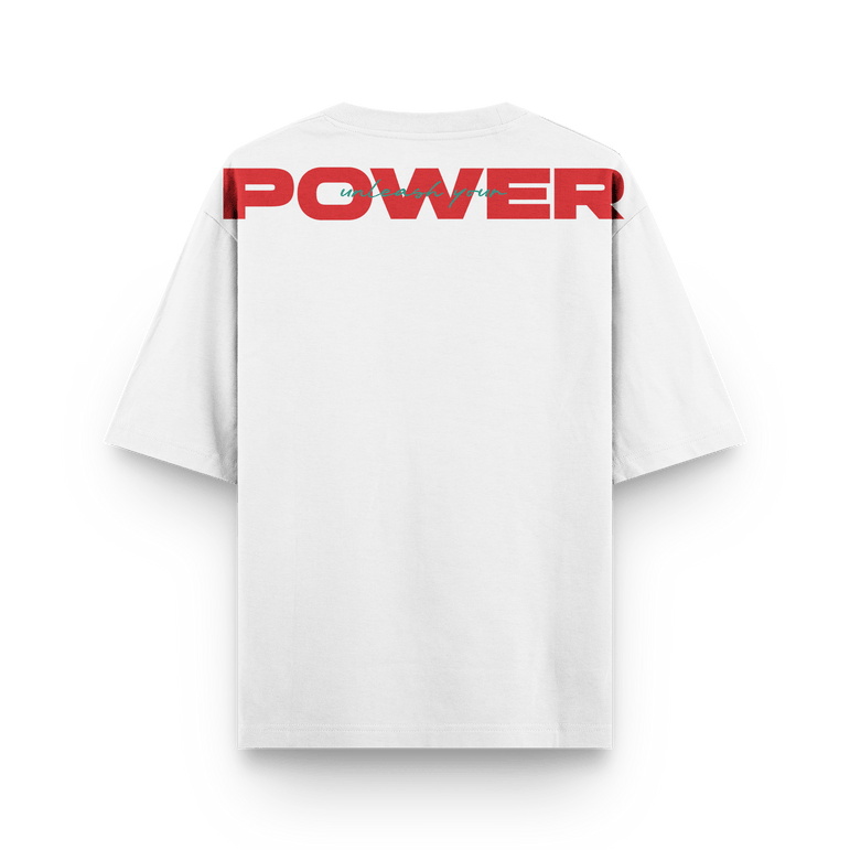 CAMISETA OVERSIZE BLANCA - OXO DESIGN - CAMISETA OVERSIZE - 