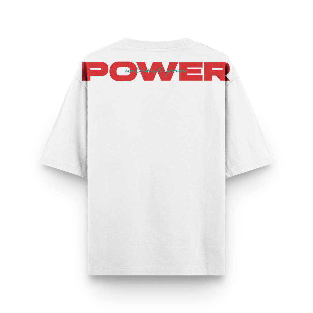 CAMISETA OVERSIZE BLANCA - OXO DESIGN - CAMISETA OVERSIZE - 