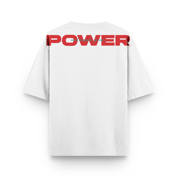 CAMISETA OVERSIZE BLANCA - OXO DESIGN - CAMISETA OVERSIZE - 
