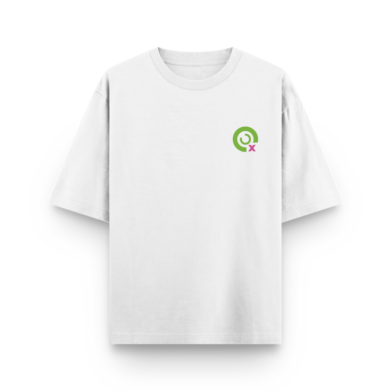 CAMISETA OVERSIZE BLANCA - OXO DESIGN - CAMISETA OVERSIZE - 