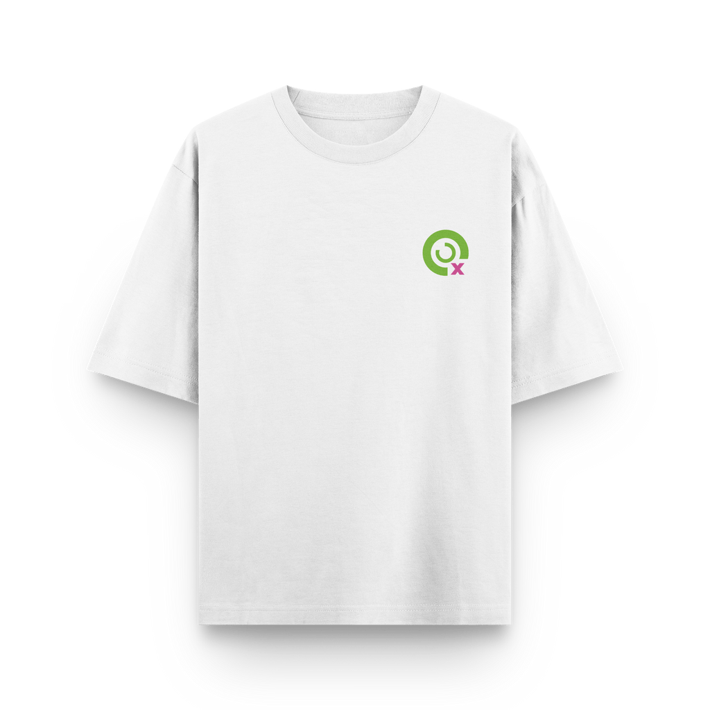 CAMISETA OVERSIZE BLANCA - OXO DESIGN - CAMISETA OVERSIZE - 