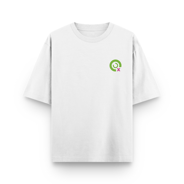 CAMISETA OVERSIZE BLANCA - OXO DESIGN - CAMISETA OVERSIZE - 