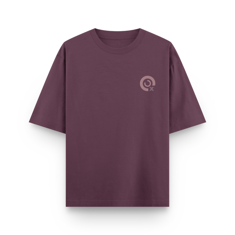 CAMISETA OVERSIZE BURDEO - OXO DESIGN - CAMISETA OVERSIZE - 