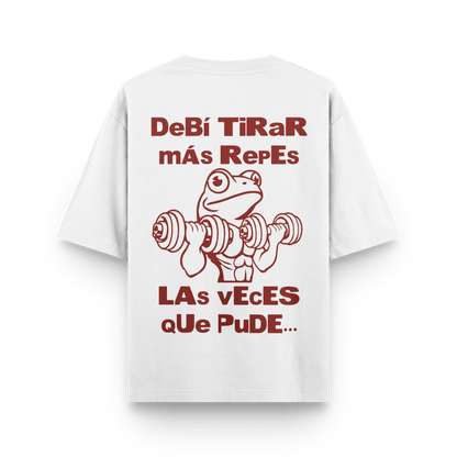 CAMISETA OVERSIZE 'DeBí TiRaR mÁs RepEs' - OXO DESIGN - CAMISETA OVERSIZE - 