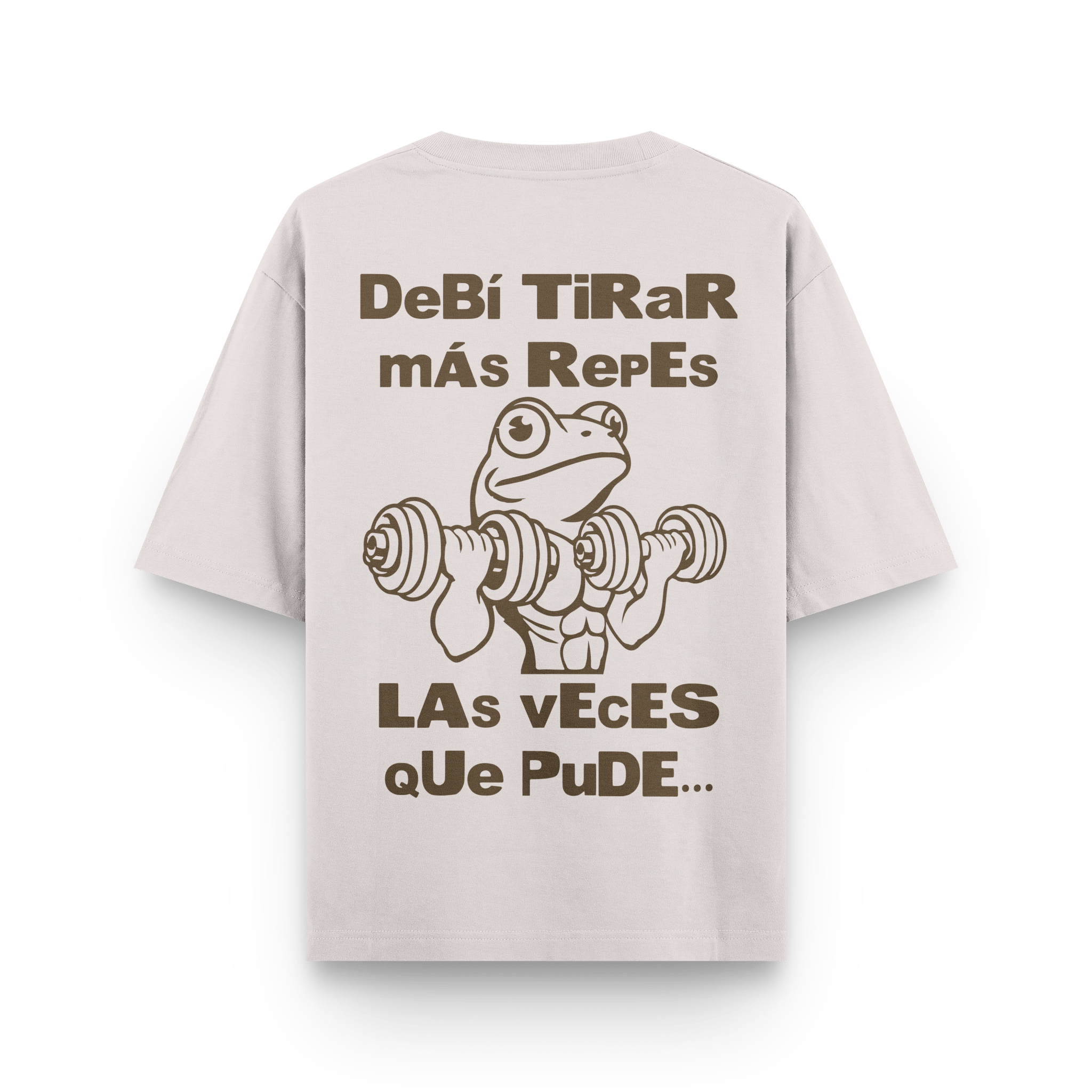CAMISETA OVERSIZE 'DeBí TiRaR mÁs RepEs' - OXO DESIGN - CAMISETA OVERSIZE - 