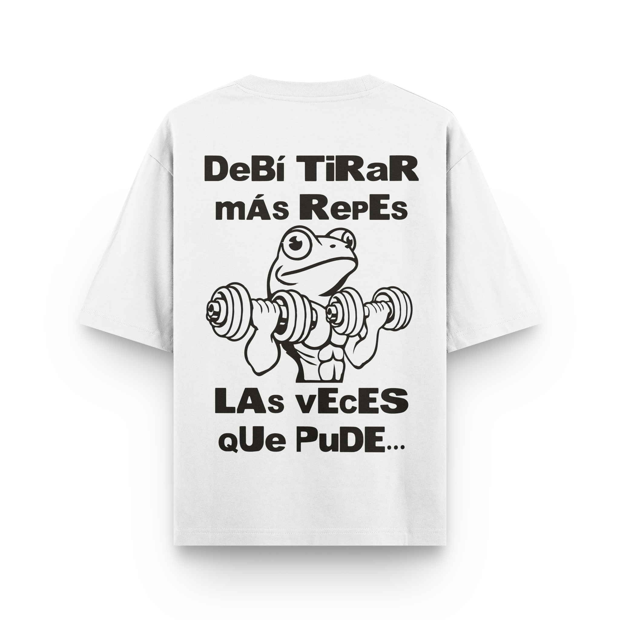 CAMISETA OVERSIZE 'DeBí TiRaR mÁs RepEs' - OXO DESIGN - CAMISETA OVERSIZE - 