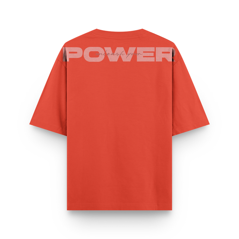 CAMISETA OVERSIZE NARANJA - OXO DESIGN - CAMISETA OVERSIZE - 