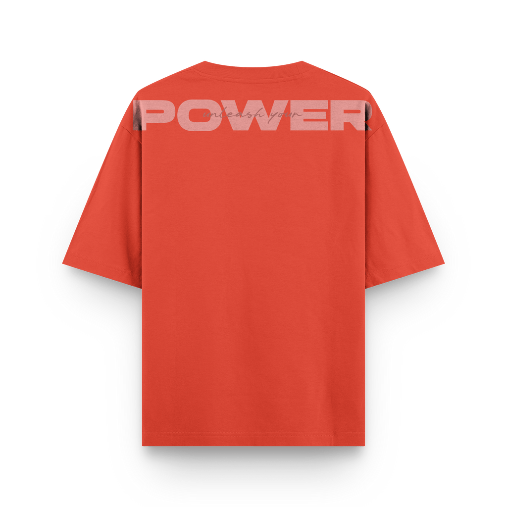 CAMISETA OVERSIZE NARANJA - OXO DESIGN - CAMISETA OVERSIZE - 