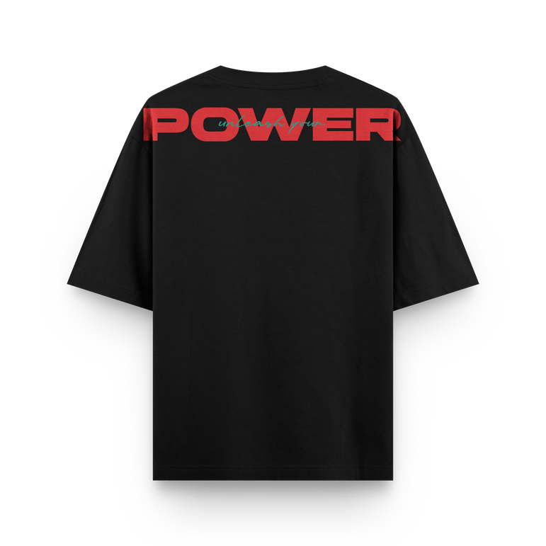 CAMISETA OVERSIZE NEGRA - OXO DESIGN - CAMISETA OVERSIZE - 