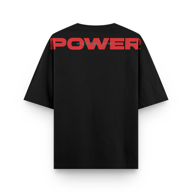CAMISETA OVERSIZE NEGRA - OXO DESIGN - CAMISETA OVERSIZE - 