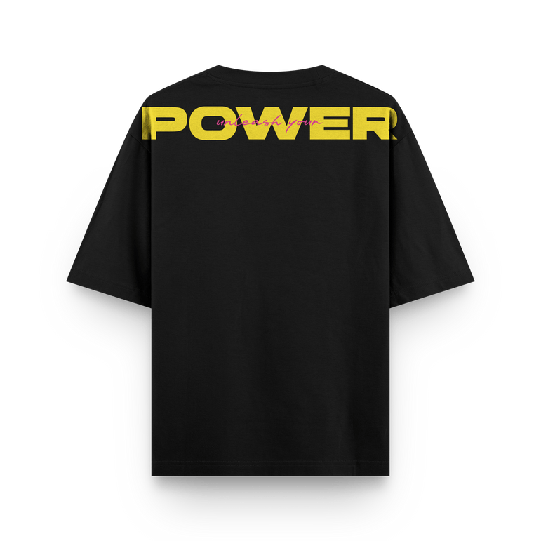 CAMISETA OVERSIZE NEGRA - OXO DESIGN - CAMISETA OVERSIZE - 
