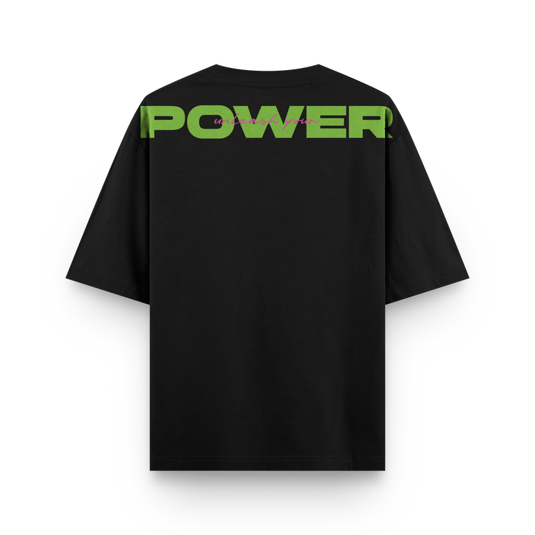 CAMISETA OVERSIZE NEGRA - OXO DESIGN - CAMISETA OVERSIZE - 