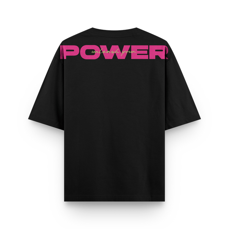 CAMISETA OVERSIZE NEGRA - OXO DESIGN - CAMISETA OVERSIZE - 