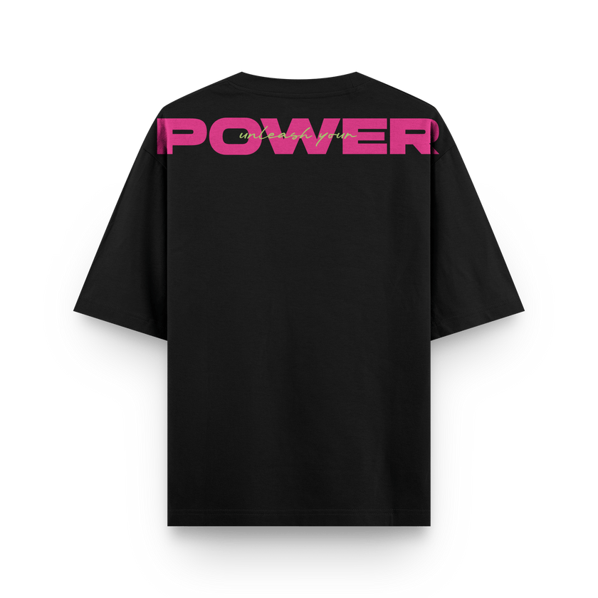 CAMISETA OVERSIZE NEGRA - OXO DESIGN - CAMISETA OVERSIZE - 