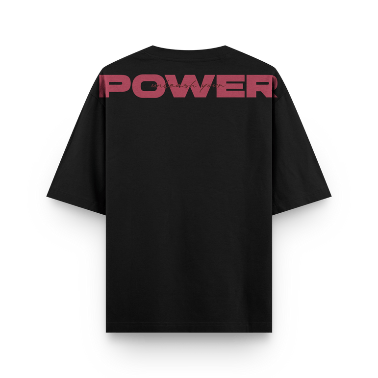 CAMISETA OVERSIZE NEGRA - OXO DESIGN - CAMISETA OVERSIZE - 