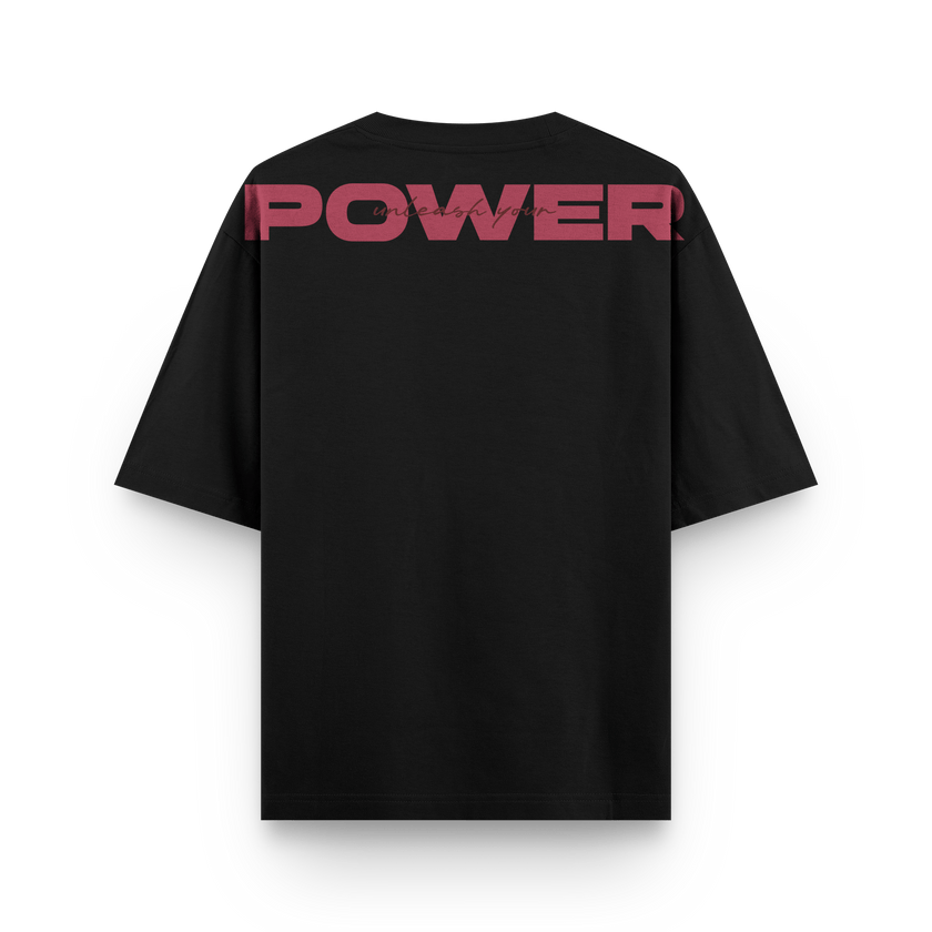 CAMISETA OVERSIZE NEGRA - OXO DESIGN - CAMISETA OVERSIZE - 