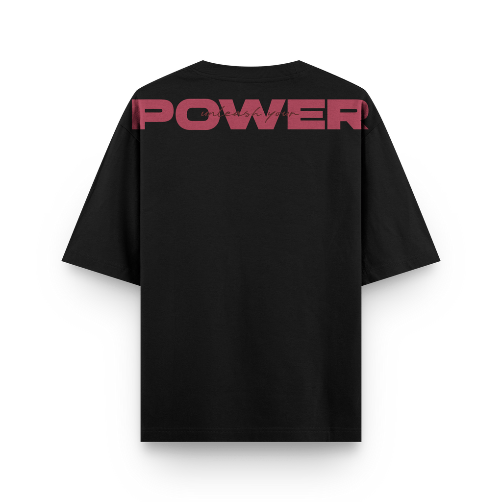 CAMISETA OVERSIZE NEGRA - OXO DESIGN - CAMISETA OVERSIZE - 